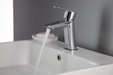 Baterie pentru chiuvetă, Deante, AGAWA,Cromat [1]