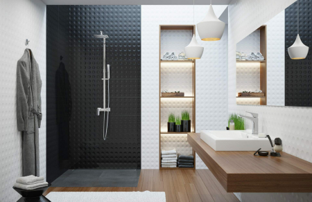 Baterie pentru chiuvetă, înalt [1]