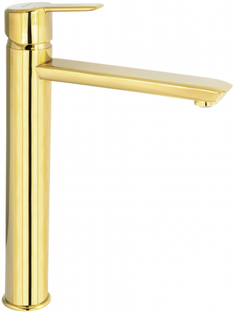 Baterii lavoar - Baterie pentru chiuvetă, înalt, Deante, ,auriu