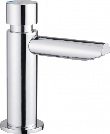 Baie - Baterie pentru chiuvetă, închidere automată, Deante, Baterii cun inchidere temporizata,Cromat