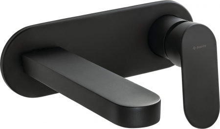 Baterii lavoar - Baterie pentru chiuvetă, îngropat, Deante, ALPINIA,Negru