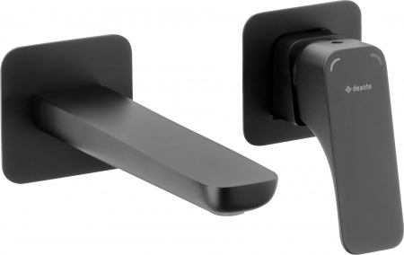 Baterii de baie - Baterie pentru chiuvetă, îngropat, Deante, Hiacynt,Negru