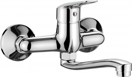 Baie - Baterie pentru chiuvetă, montare pe perete