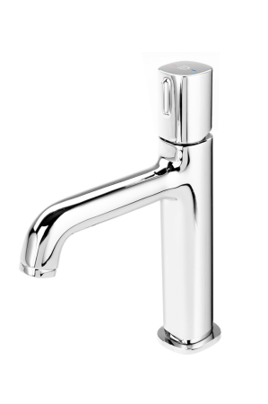 Baterii lavoar - Baterie stativa lavoar Meandro cu ventil click-clack, crom