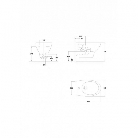 BIDEU STREET SUSPENDAT ALB [1]