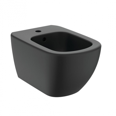 Bideuri - BIDEU TESI SUSPENDAT, FIXARE COMPLET ASCUNSA 53X36 SILK BLACK