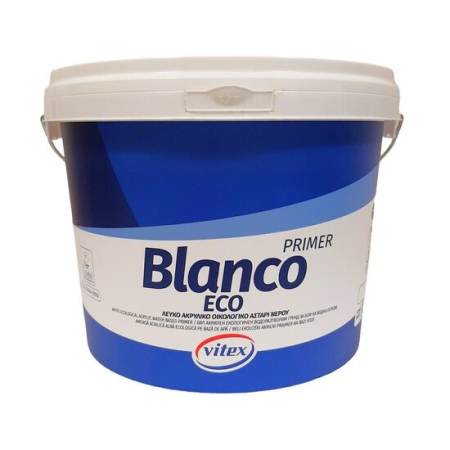 Pigmenți, Amorse și Grunduri - Amorsă 100% acrilică VITEX Blanco Eco, alb mat, 10L