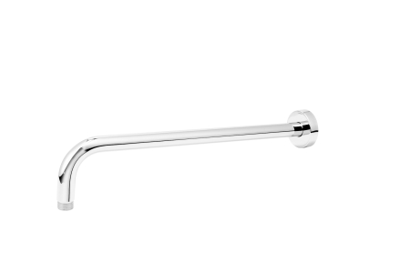 Brat de dus - Braț duș fix tubular Inula, 400 mm, alama, crom