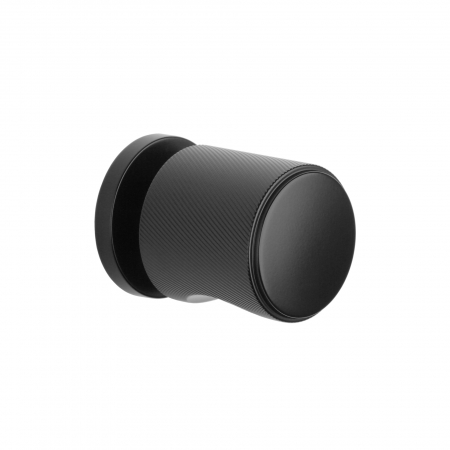Manere si rozete pentru usi - Buton APRILE CALLA R SLIM 7MM BK - negru mat