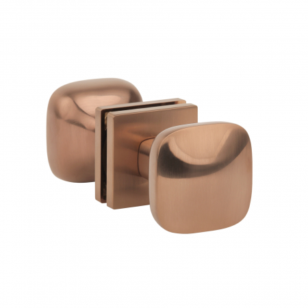 Buton usi - Buton cu doua fețe APRILE QUERCA Q SLIM 7MM PN PVD - cupru PVD - mobil / mobil