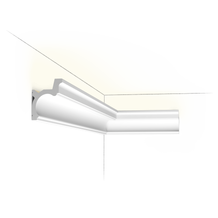 Profile decorative - orac decor c328, cornisa tavan poliuretan, profil decorativ premium, cornisa interior eleganta, cornisa rezistenta umiditate, cornisa vopsibila, profile decorative romania