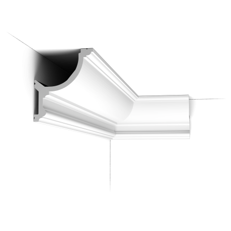 Profile pentru banda LED - cornisa-tavan-orac-decor-c901-poliuretan-alb-2000x70x70.jpg