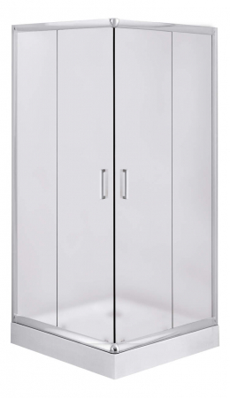Baie - Cabină de duș, pătrat, 90 cm