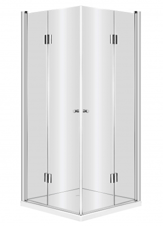 Baie - Cabină de duș, pătrat, 90 cm