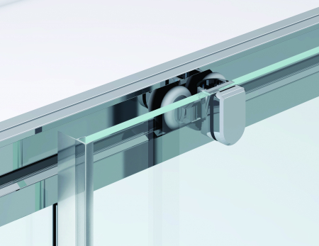 Cabina de dus patrata Sanswiss Ocelia 90x90 cm, profil crom, sticla transparenta [9]