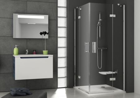 Usa de dus SMSD2-100 A-R crom+sticla Transparent [1]