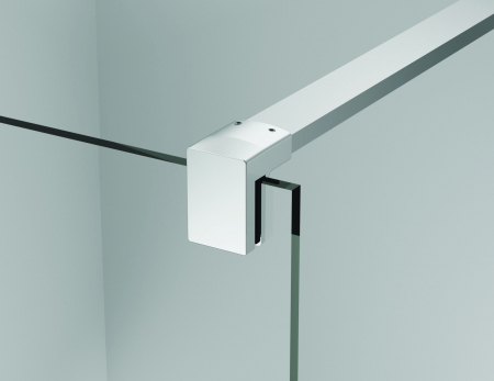 Cabina de dus Walk-In Sanswiss Easy 100x200 cm, sticla securizata 8 mm, profil crom [2]