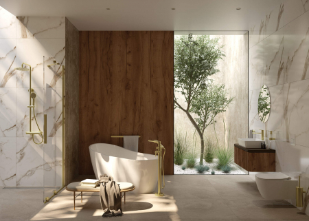 Cadă din acrilat, de sine stătător, asimetric - 160 cm [4]