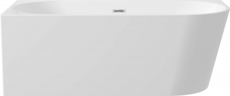 Cadă din acrilat,freestanding, de colt stânga - 150x75 cm, Deante Silia, ,Alb [1]