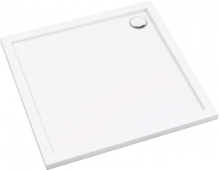 Cadite de dus - Cădiță de duș din acrilat, pătrat, 90 cm