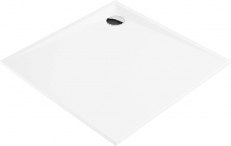 Cadite de dus - Cădiță de duș din acrilat, pătrat, 90 cm, Deante, Kerria,WHITE