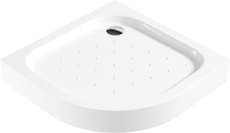 Cadite de dus - Cădiță de duș din acrilat, semicerc, 90 cm