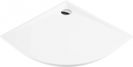 Cadite de dus - Cădiță de duș din acrilat, semicerc, 90 cm