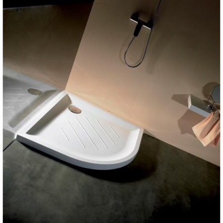 Cadita de dus semirotunda Gala Vita 100x100 cm, acryl, sifon inclus [2]