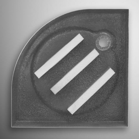 CUVA DUS ACRYL SEMIROTUNDA DREAM-P 800X800X125 R550,SIFON INCLUS [2]