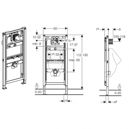 SISTEM INSTALARE PENTRU PISOAR DUOFIX UNIVERSAL NOU CAL. I [1]