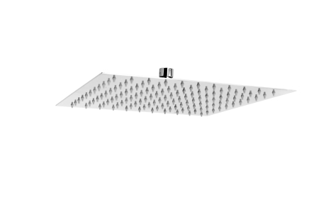 Cap de dus - Cap de dus slim patrat Inula, 300x300 mm, 1/2'', metal, crom