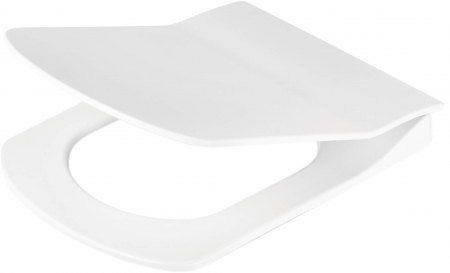 Baie - Capac de WC, delicat, închidere lentă