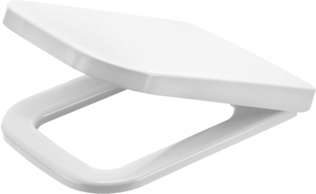 Baie - Capac de WC, închidere lentă, Deante, ,Alb