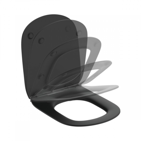 Capace wc - CAPAC WC TESI SUBTIRE SOFT-CLOSE SILK BLACK