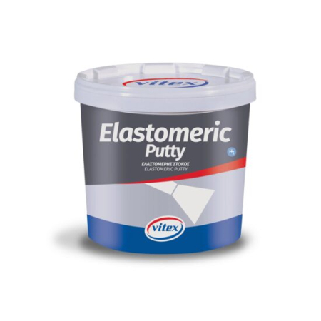 Gleturi, Chituri și Diluanți - Chit elastomeric pentru interior și exterior VITEX Elastomeric Putty, pentru fisuri de până la 1cm, gri, 400g