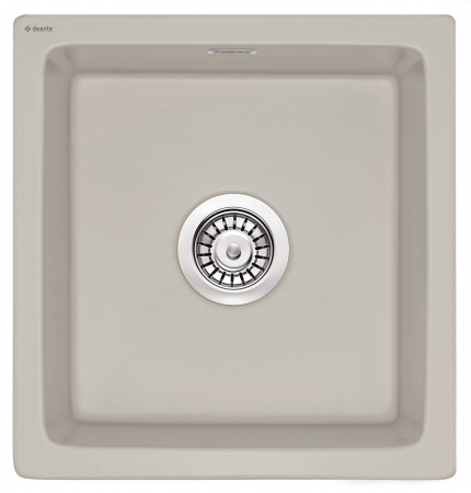Bucatarie - Chiuvetă ceramică, 1-cuvă, Deante, Sabor,cappuccino mat