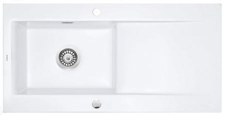 Bucatarie - Chiuvetă ceramică, 1-cuvă cu picurător