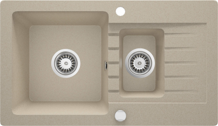 Bucatarie - Chiuvetă din granit, 1,5-cuve cu picurător