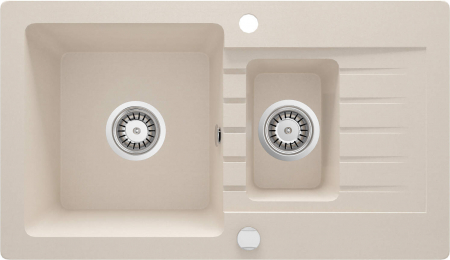 Bucatarie - Chiuvetă din granit, 1,5-cuve cu picurător