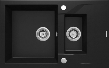 Bucatarie - Chiuvetă din granit, 1,5-cuve cu picurător