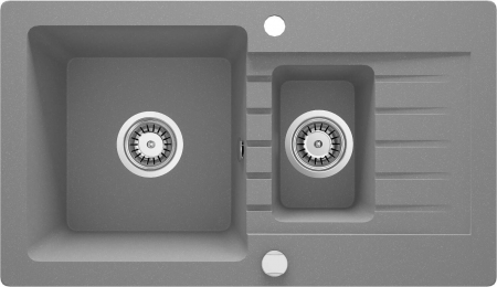 Bucatarie - Chiuvetă din granit, 1,5-cuve cu picurător