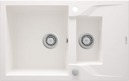 Chiuvete bucatarie - Chiuvetă din granit, 1,5-cuve cu picurător