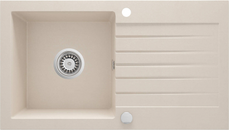 Bucatarie - Chiuvetă din granit, 1-cuvă cu picurător