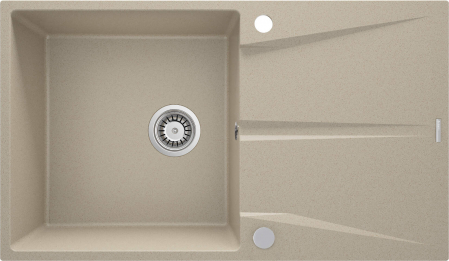 Import - Chiuvetă din granit, 1-cuvă cu picurător