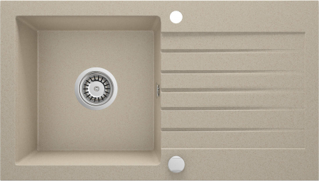 Bucatarie - Chiuvetă din granit, 1-cuvă cu picurător