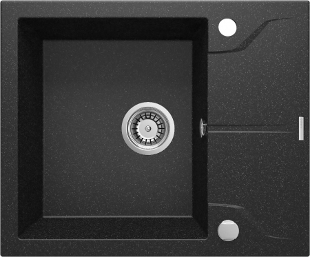 Bucatarie - Chiuvetă din granit, 1-cuvă cu picurător