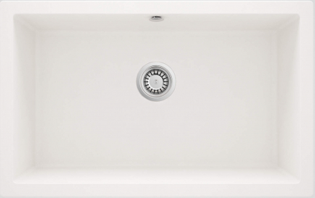 Bucatarie - Chiuvetă din granit, 1-cuvă, montare sub blat