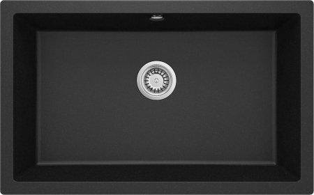 Bucatarie - Chiuvetă din granit, 1-cuvă, montare sub blat