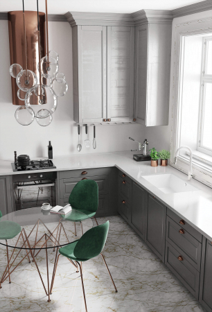 Chiuvetă din granit, 1-cuvă, montare sub blat [3]