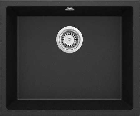 Bucatarie - Chiuvetă din granit, 1-cuvă, montare sub blat